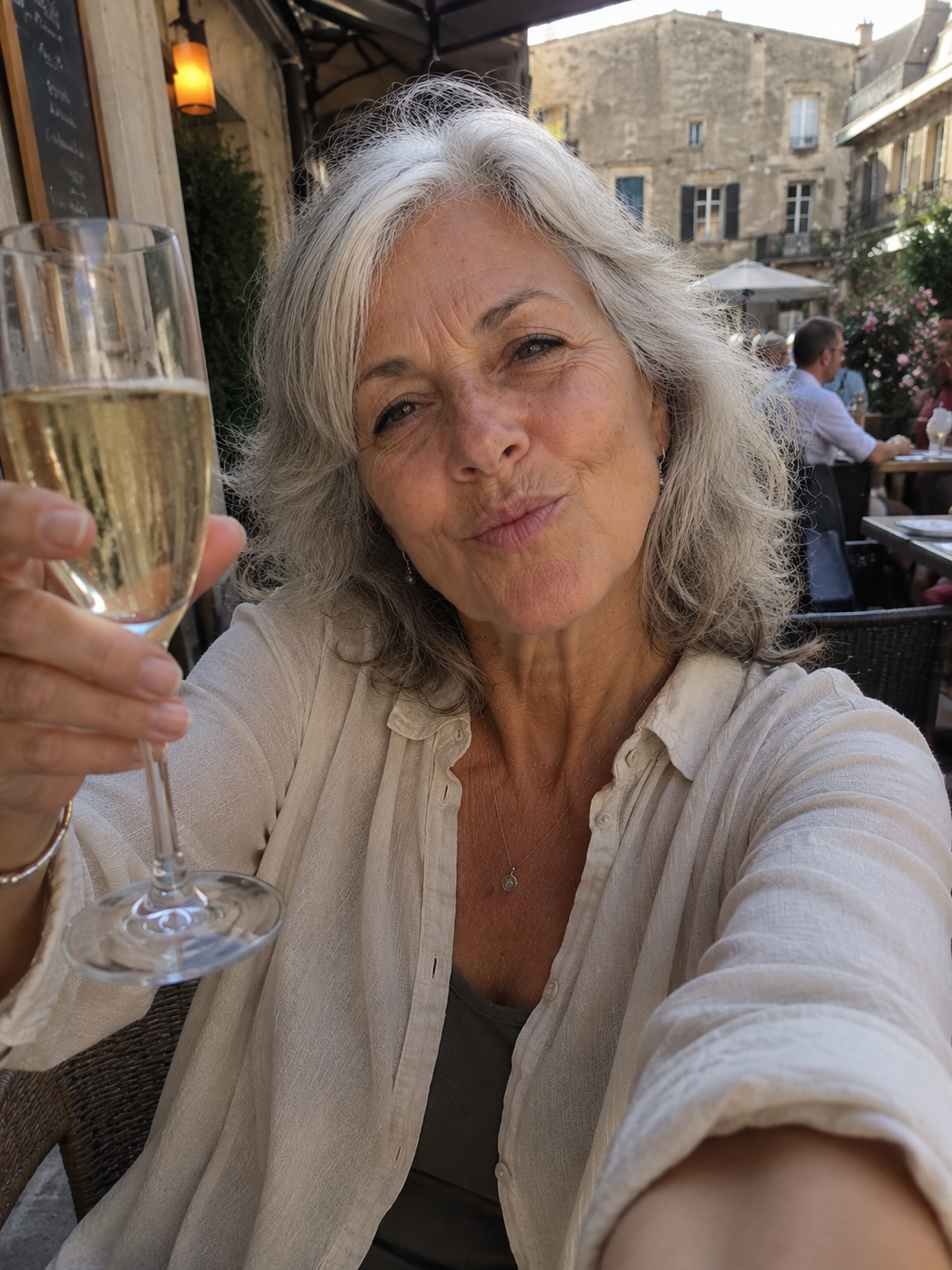Klantfoto van Sylvia, 59 jaar